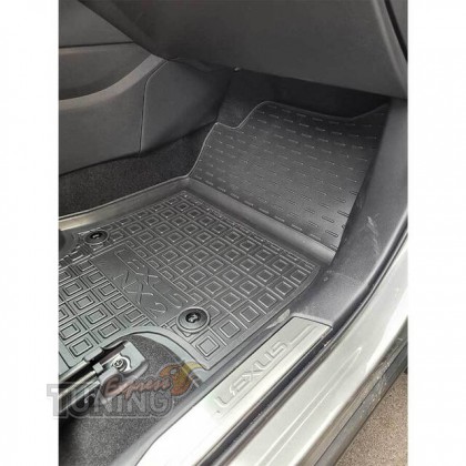 Коврики на Lexus NX 2 с перемычкой