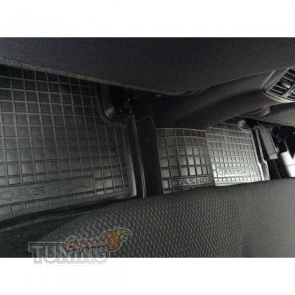Коврики для Nissan Qashqai 2 J11 с перемычкой