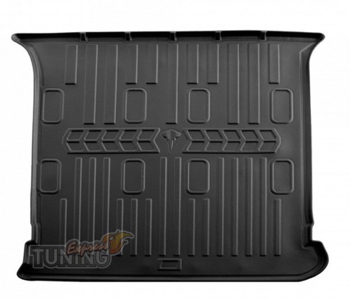 Коврик в багажник Seat Alhambra 1 5 мест резиновый
