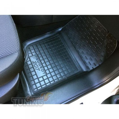 Коврики в Peugeot 207 с перемычкой