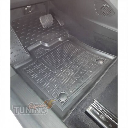Коврики Renault Captur 2 с перемычкой