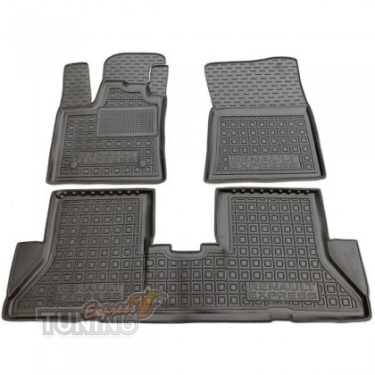 Резиновые коврики Renault Express 2 с перемычкой
