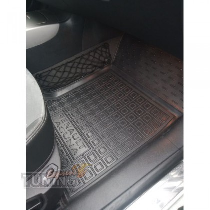 Коврики в Renault Laguna 3 с перемычкой