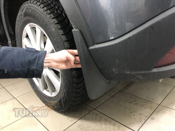 Модельные брызговики на Mazda CX-5 1 поколения