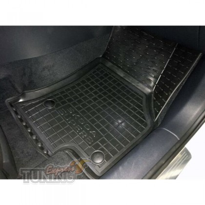 Коврики в Skoda Superb 3 3V с перемычкой