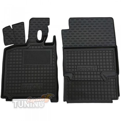 Коврики в салон Mercedes Smart Fortwo 2