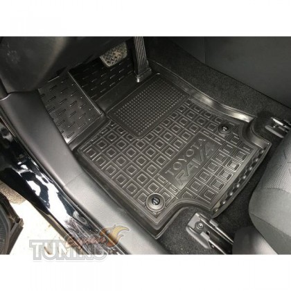Высокие ковры на Toyota RAV4 XA50 гибрид с 2018-
