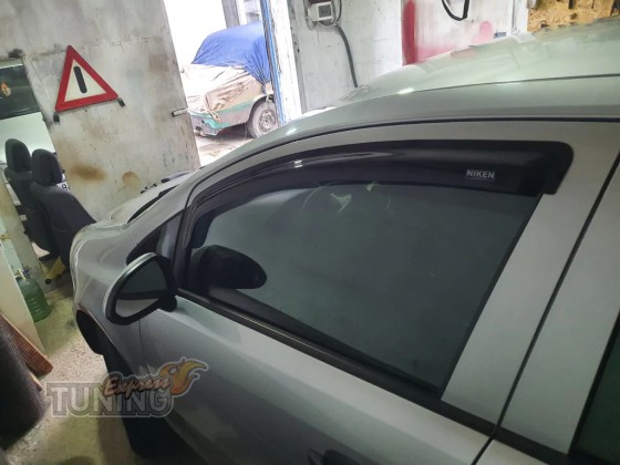 Ветровики окон Opel Corsa D