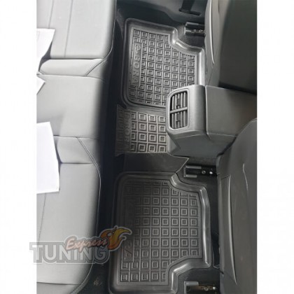 Коврики для Volkswagen E-Bora с перемычкой