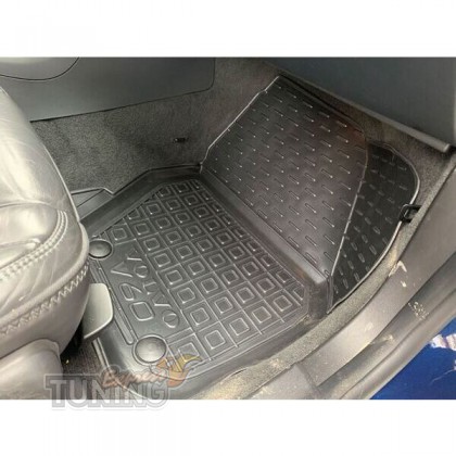Коврики в Volvo V60 1 с перемычкой