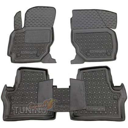 Коврики в салон Volvo XC70 2 с перемычкой