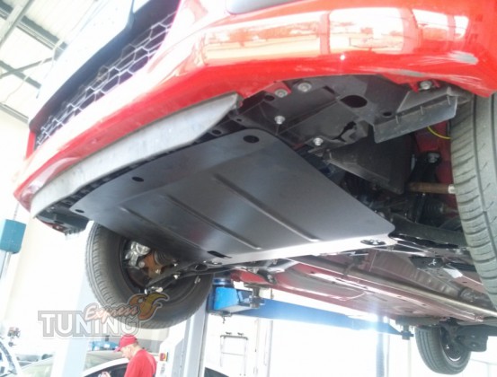 Защита двигателя Peugeot 107 (защита картера Пежо 107)