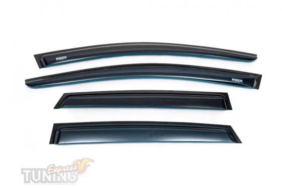 Ветровики для Volkswagen Polo 4 хэтчбек комплект 4шт