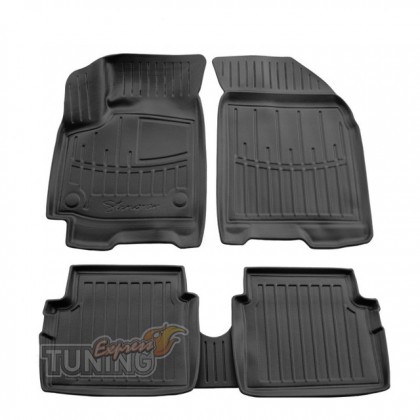 3D ковры в Chevrolet Aveo T250 с бортиками