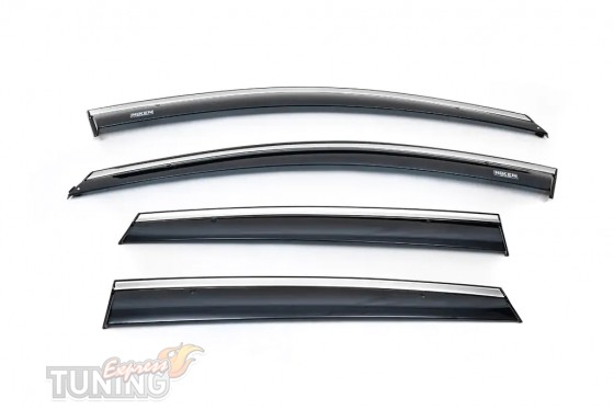 Ветровики окон Volkswagen Polo 5 хэтчбек комплект 4шт