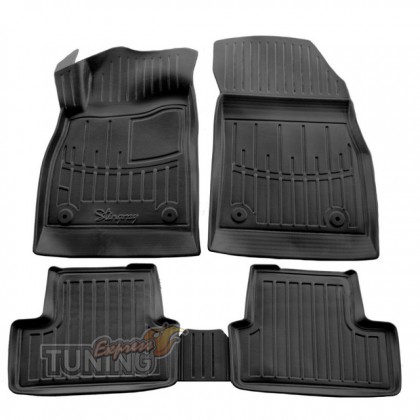 3D ковры Chevrolet Cruze с бортами