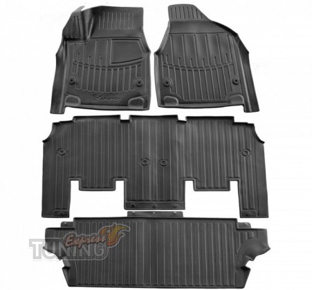 Коврики в салон Chrysler Pacifica 2 с бортами