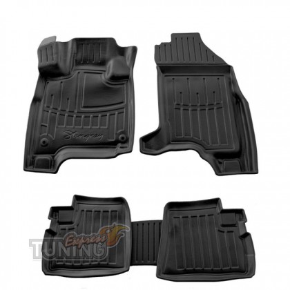 Высокие ковры Citroen C-Zero с бортами