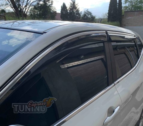 Ветровики окон Nissan Qashqai 2 J11 оригинал