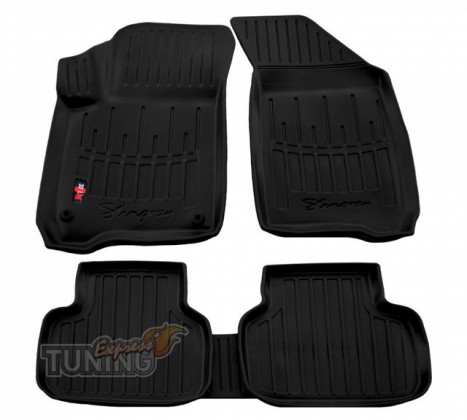 3D ковры в Fiat Freemont с бортами