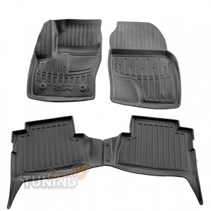 Высокие ковры Ford C-Max 2 с бортами