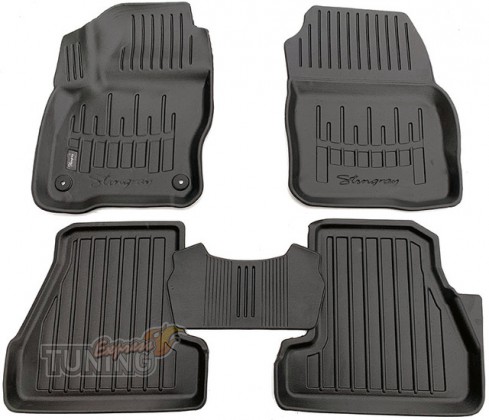 Высокие ковры Ford Focus 3 с бортами