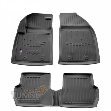 Высокие ковры Ford Fusion с бортиками