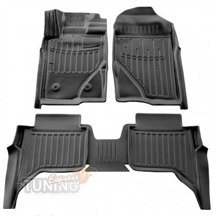 Коврики в салон Ford Ranger P703 с бортами