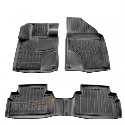 Высокие ковры Geely Coolray с бортиками