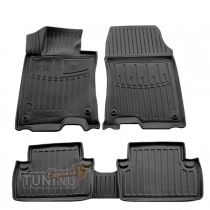 3D Ковры Honda Accord 8 с бортами