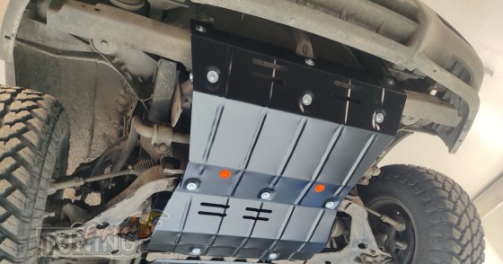 Защита двигателя SsangYong Musso 1993-2005 и радиатора