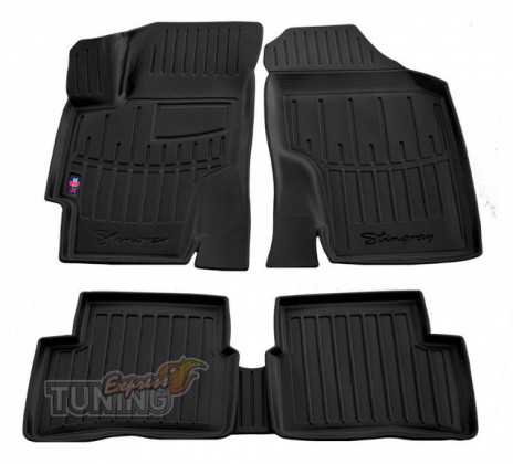 Высокие ковры Hyundai Accent 3 с бортами