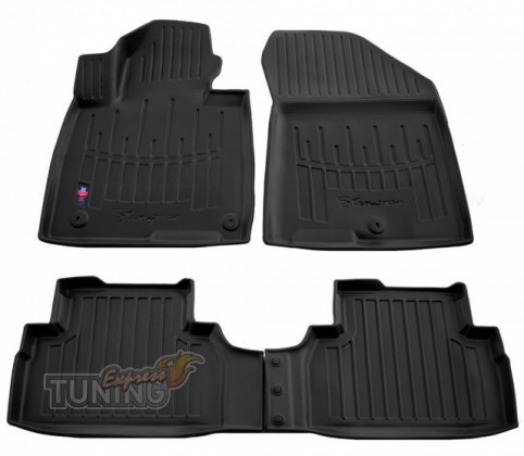 3D коврики Hyundai Santa Fe 4 TM с бортом