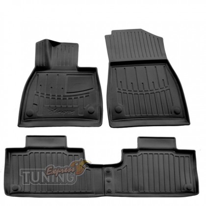 Коврики Mercedes EQS SUV X296 с бортиками