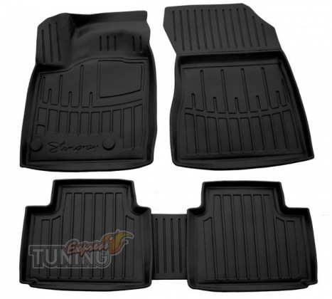 Высокие ковры Mitsubishi Outlander 4 с бортами