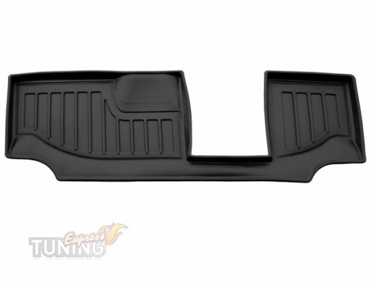 Коврик на 3й ряд Mitsubishi Outlander 4 с бортами