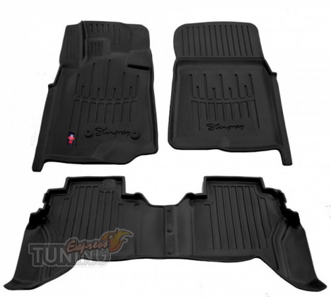 3D коврики Mitsubishi Pajero Wagon 4 с бортиками