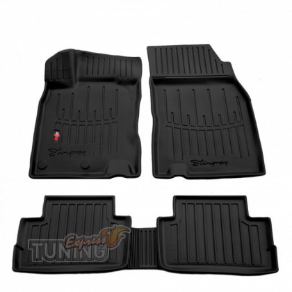 Высокие ковры Nissan Qashqai 2 J11 с бортиками