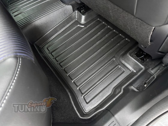 Высокие ковры для Nissan Qashqai 3 J12 с бортами