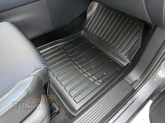 Высокие ковры в Nissan Qashqai 3 J12 с бортами
