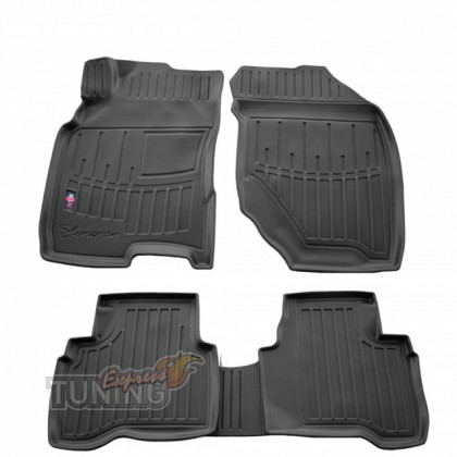 Высокие ковры Nissan X-Trail T30 с бортами