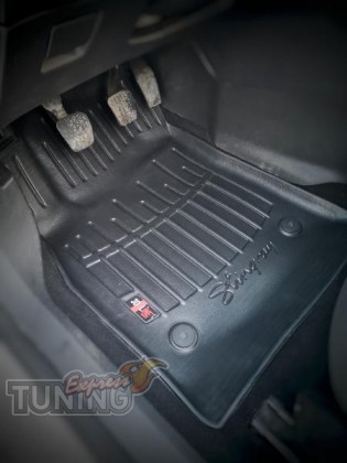 Высокие ковры на Opel Astra J с бортами
