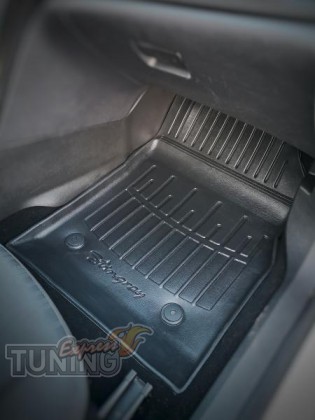 Высокие ковры в Opel Astra J с бортами