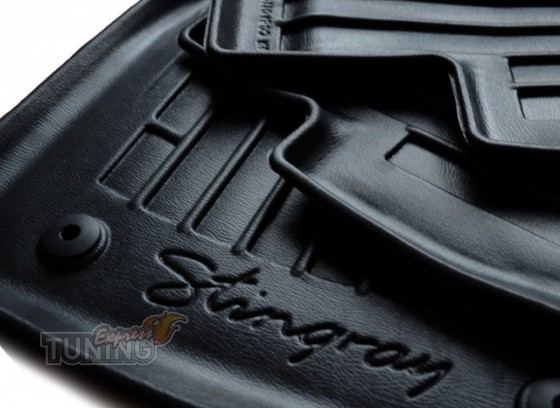 Высокие ковры Opel Frontera B с бортами