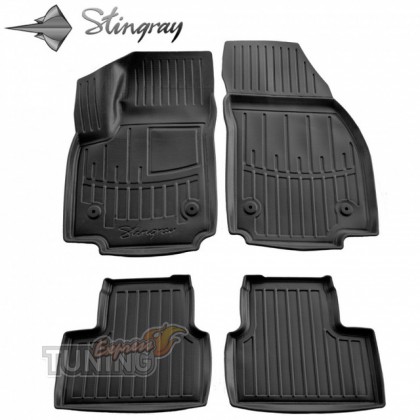 Высокие ковры Opel Meriva B с бортами
