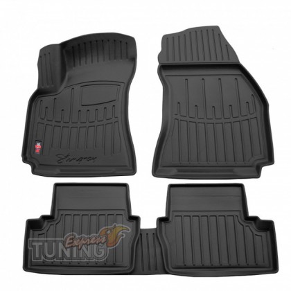 3D Ковры Opel Zafira A с бортами