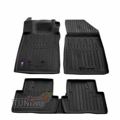 Высокие ковры Renault Clio 3 с бортами