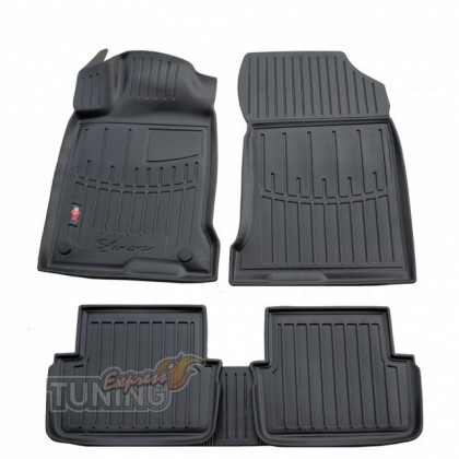 Высокие ковры Renault Laguna 3 с бортами