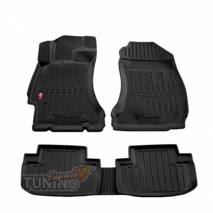 Высокие ковры Subaru Forester 4 SJ с бортами