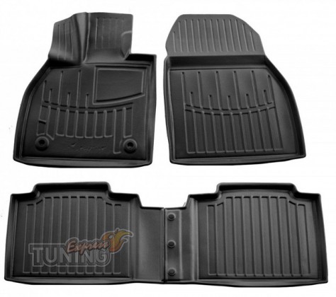 Высокие ковры Toyota BZ4X с бортиками